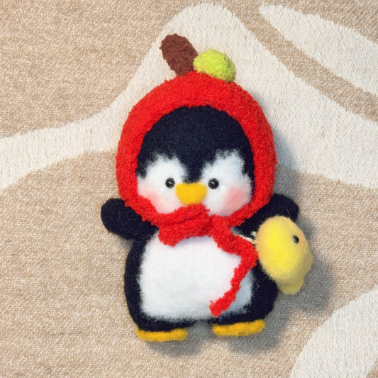 Apple Scarf Penguin